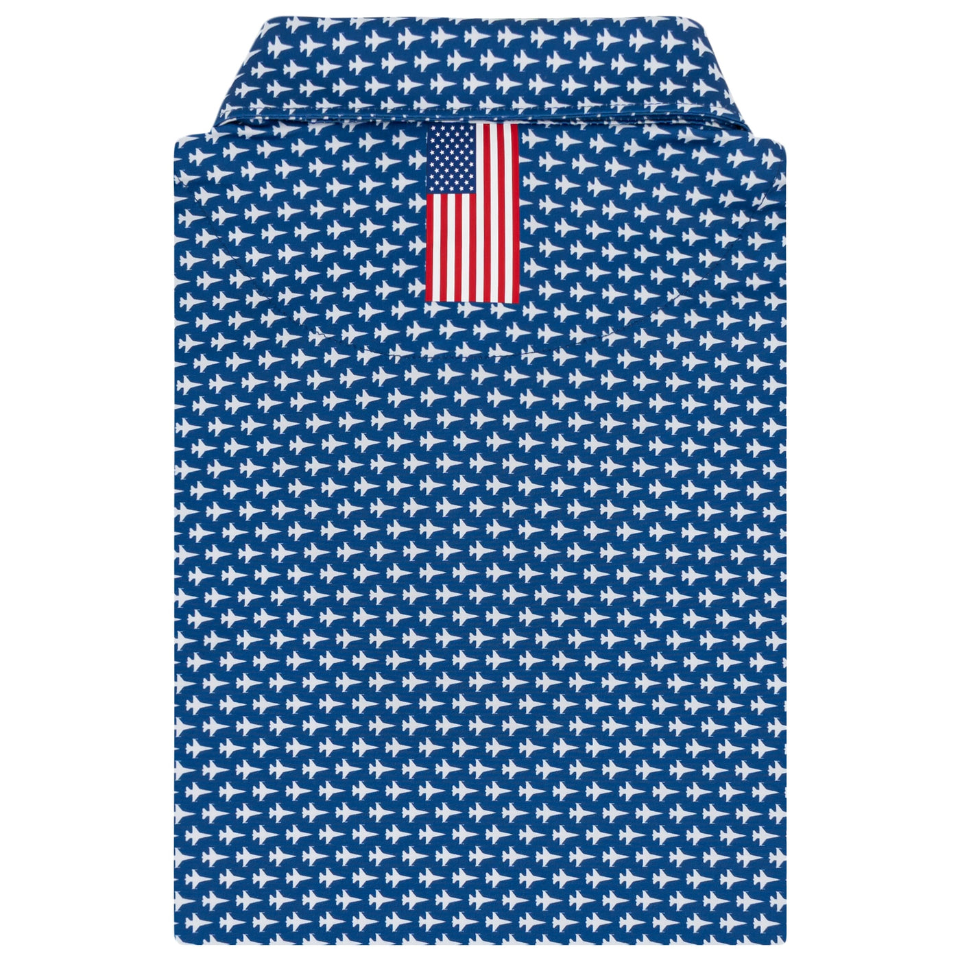 The Squadron 2.0 | Performance Polo | The Squadron 2.0 - Short Stop Blue/White - USA