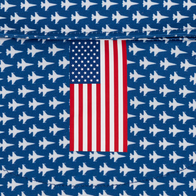 The Squadron 2.0 | Performance Polo | The Squadron 2.0 - Short Stop Blue/White - USA