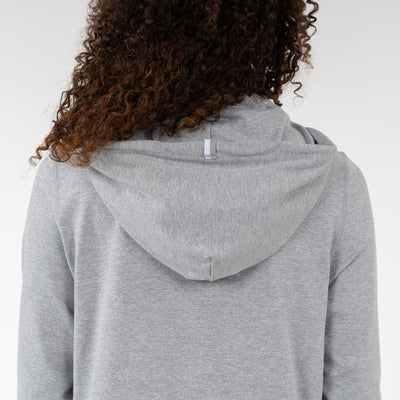 Tempo Collegiate Hoodie - UVA | Heather - Stainless Steel/White - UVA - 1