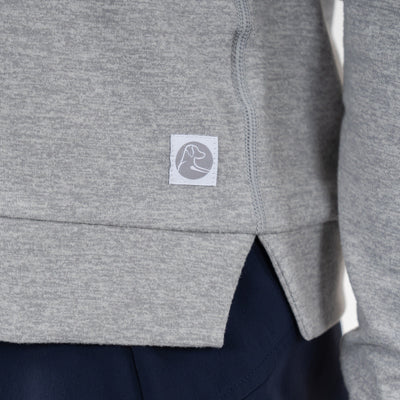 Tempo Collegiate Hoodie - UVA | Heather - Stainless Steel/White - UVA - 1