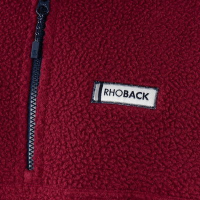 Summit Fleece Pullover | Solid - Burgundy