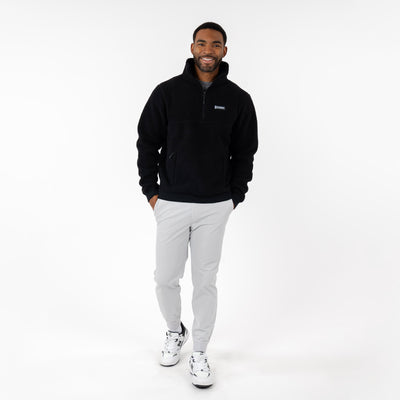 Summit Fleece Pullover | Solid - Midnight Black