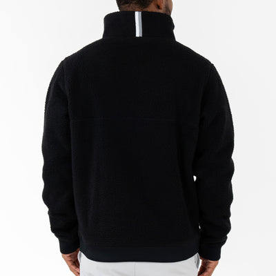 Summit Fleece Pullover | Solid - Midnight Black