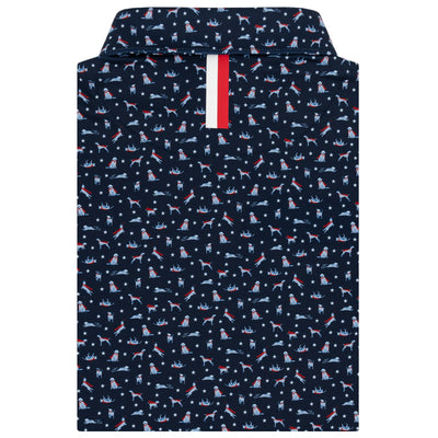 The Superdog | Performance Polo | The Superdog - Fleet Navy/Pure Blue