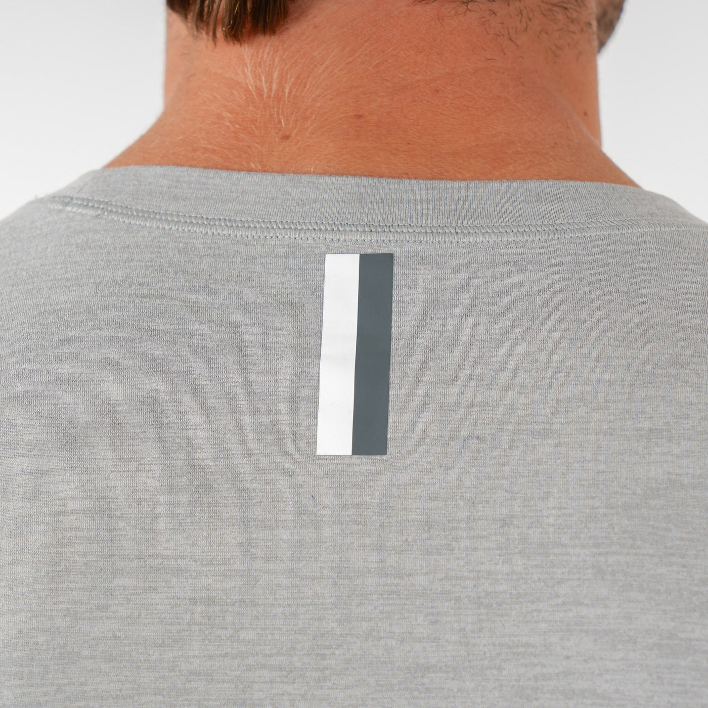 Tailwind Performance Long Sleeve Tee | Heather - Thunder Grey/Stratus Grey