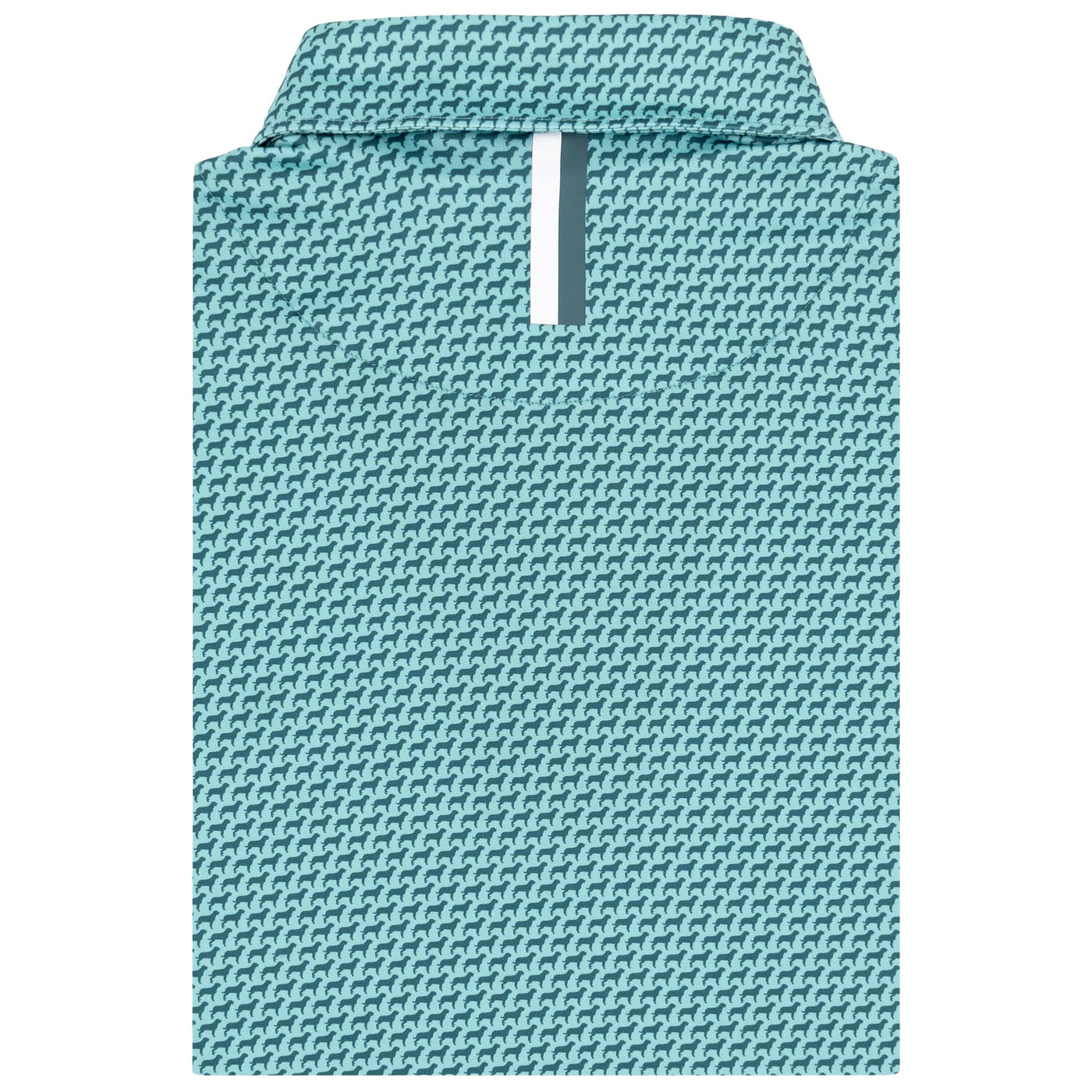 The Tail Wagger | Performance Polo | The Tail Wagger - Antigua Green/Jungle Green