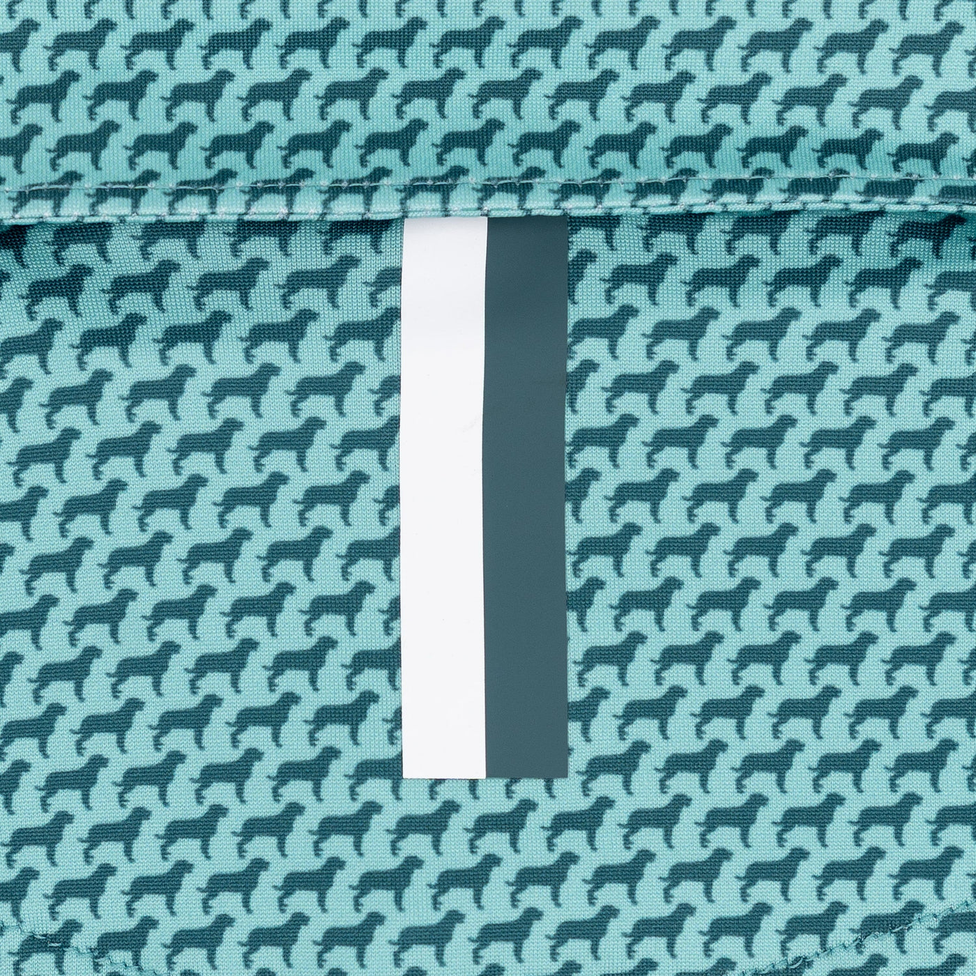 The Lil' Tail Wagger | Performance Polo | The Tail Wagger - Antigua Green/Jungle Green