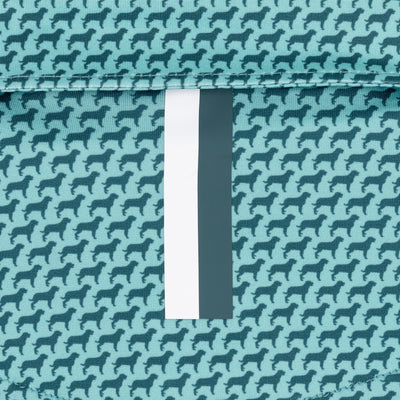 The Lil' Tail Wagger | Performance Polo | The Tail Wagger - Antigua Green/Jungle Green