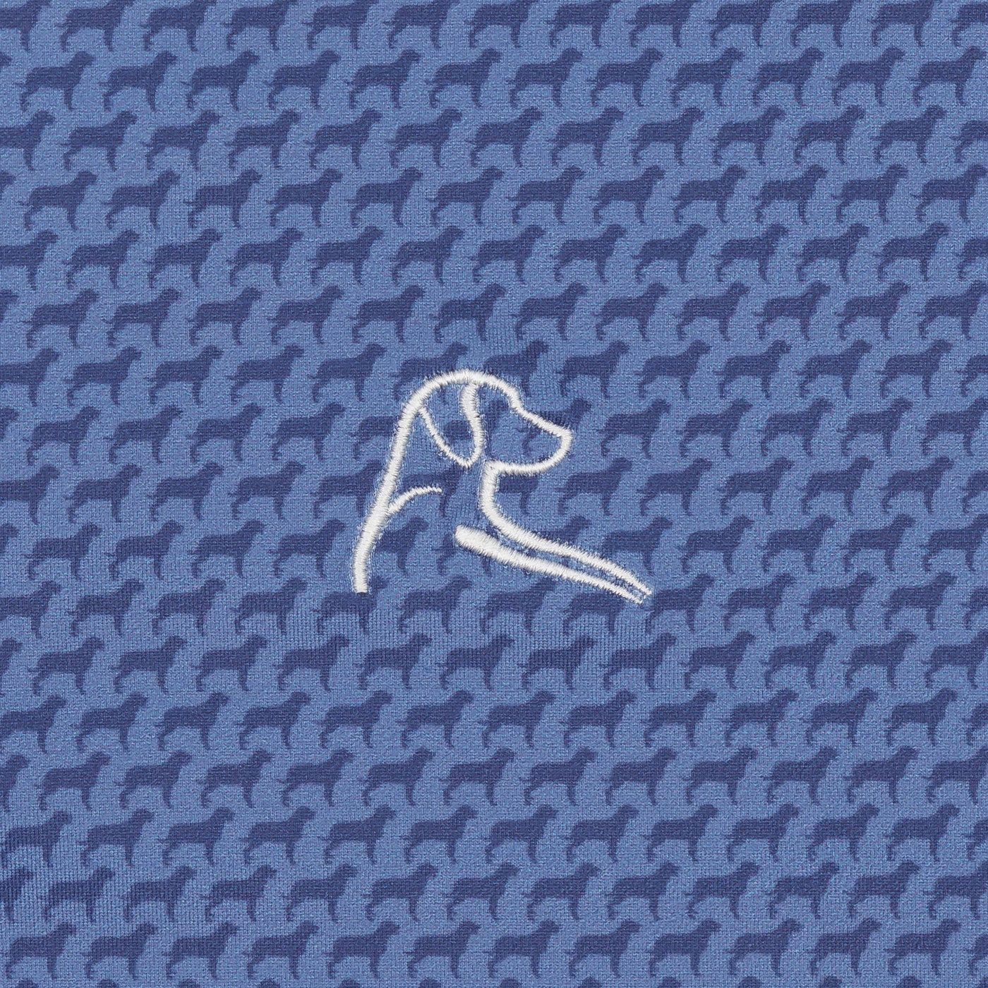 The Tail Wagger | Performance Polo | The Tail Wagger - Dusk Blue/Flag Blue