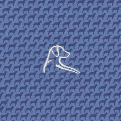 The Tail Wagger | Performance Polo | The Tail Wagger - Dusk Blue/Flag Blue