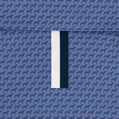 The Tail Wagger | Performance Polo | The Tail Wagger - Dusk Blue/Flag Blue