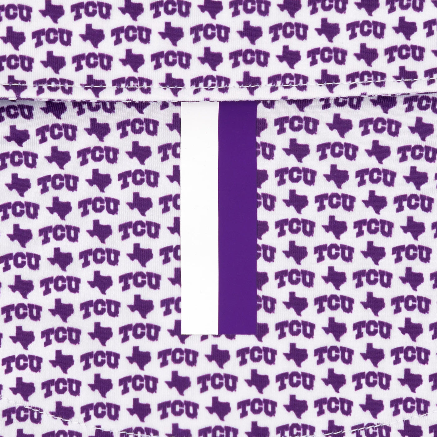 The TCU Horned Frogs™ | Collegiate Polo | The TCU Horned Frogs™ - White/Plum Purple