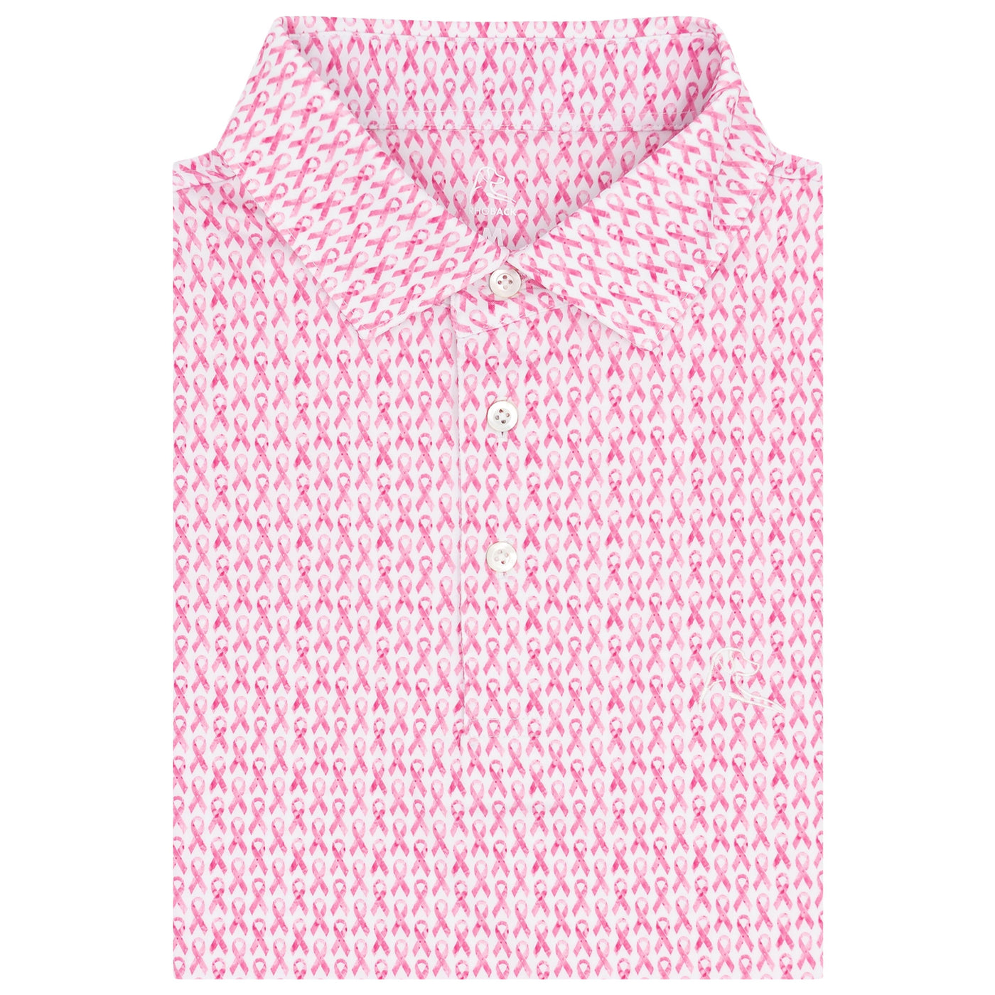 The Team Pink | Performance Polo | The Team Pink - White/Spring Pink