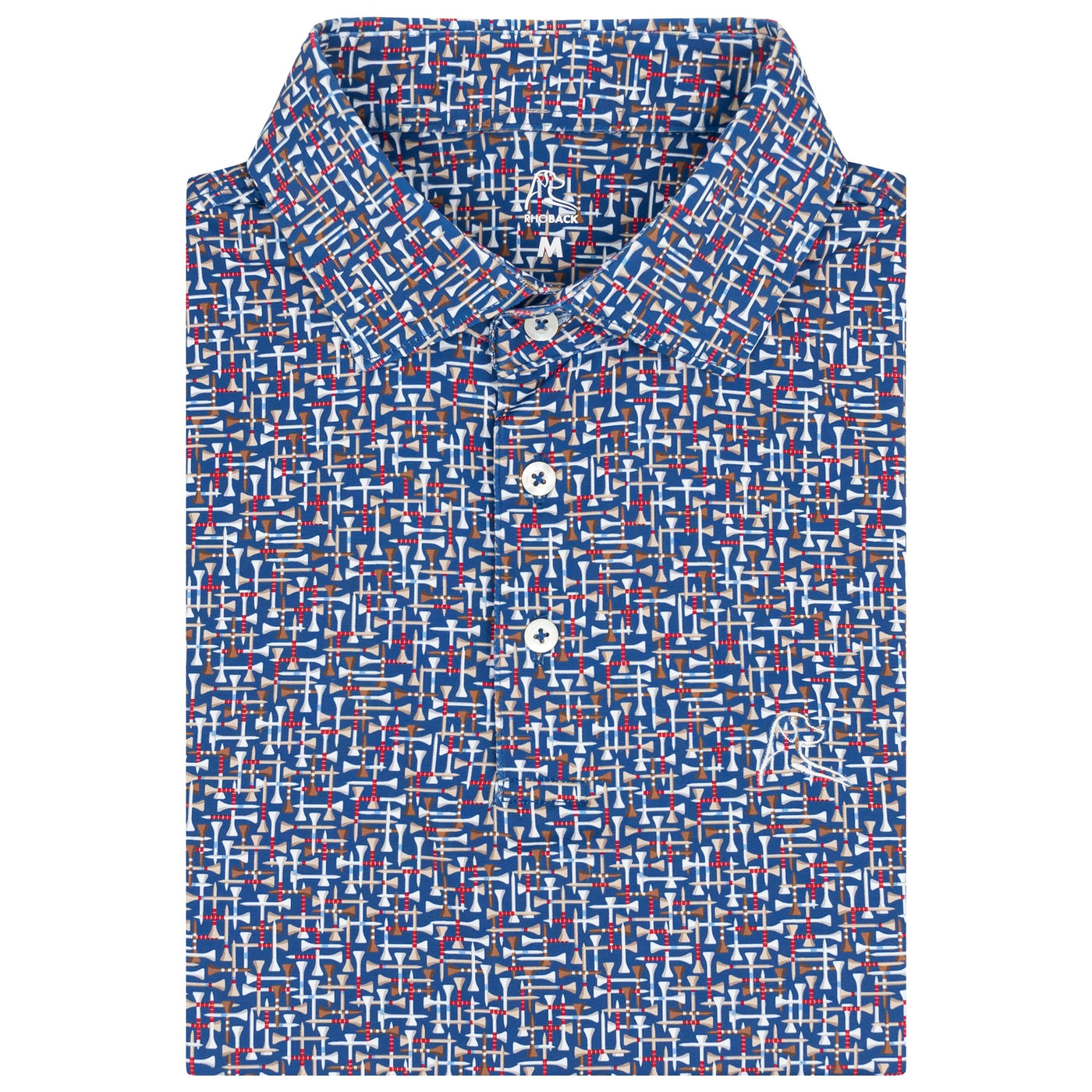 The Tee Plaid | Performance Polo | The Tee Plaid - Shoal Blue - USA