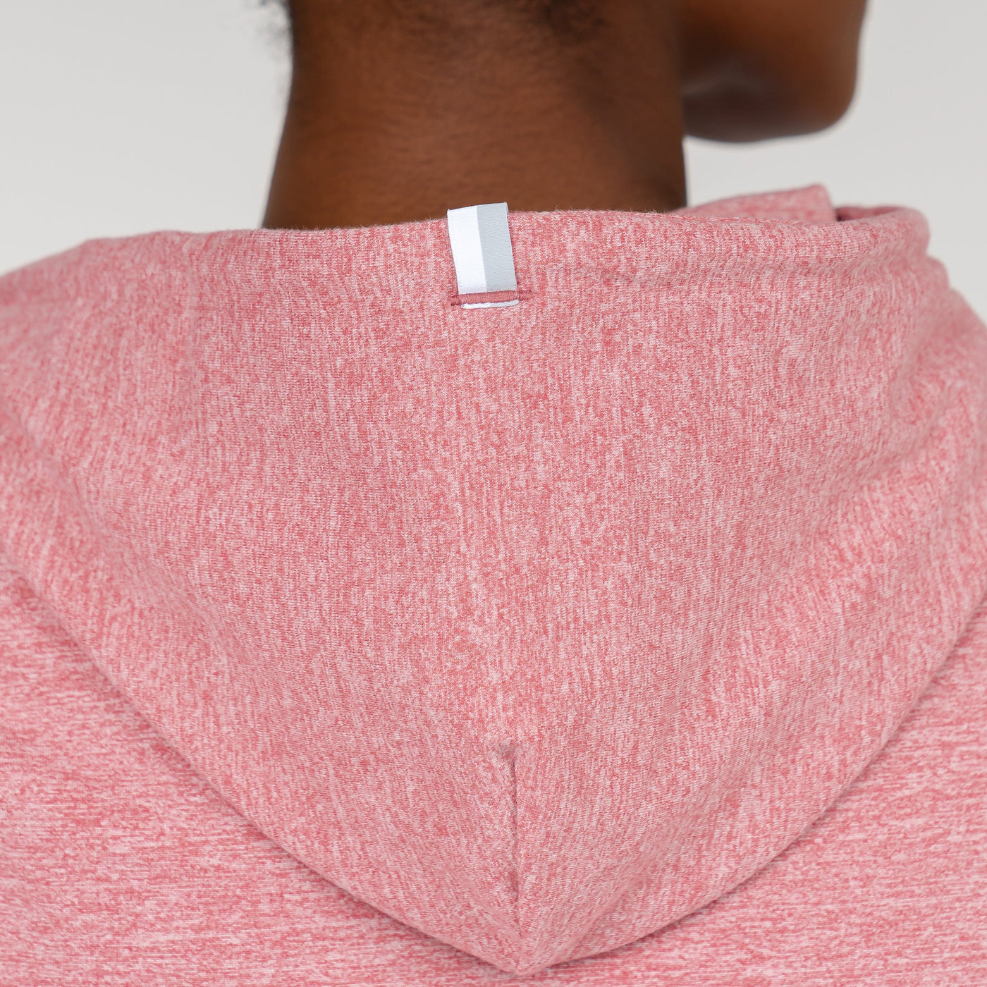 Tempo Performance Hoodie | Heather - Red Card Red/White