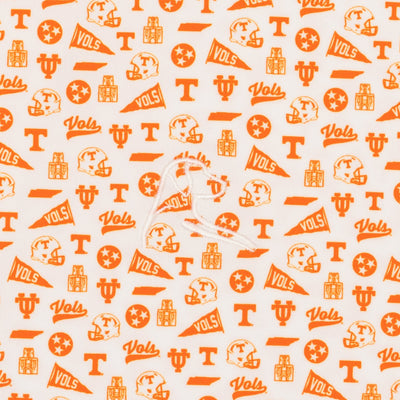 The Tennessee Gameday | Collegiate Polo | The Tennessee Gameday - White/Horizon Orange