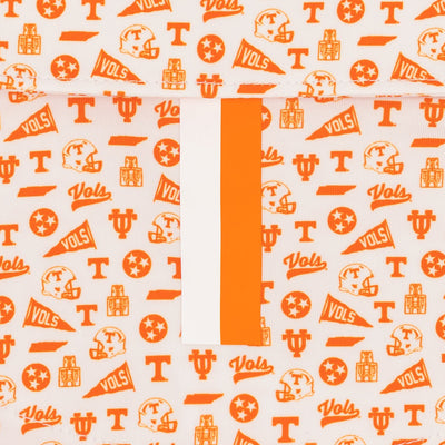 The Tennessee Gameday | Collegiate Polo | The Tennessee Gameday - White/Horizon Orange