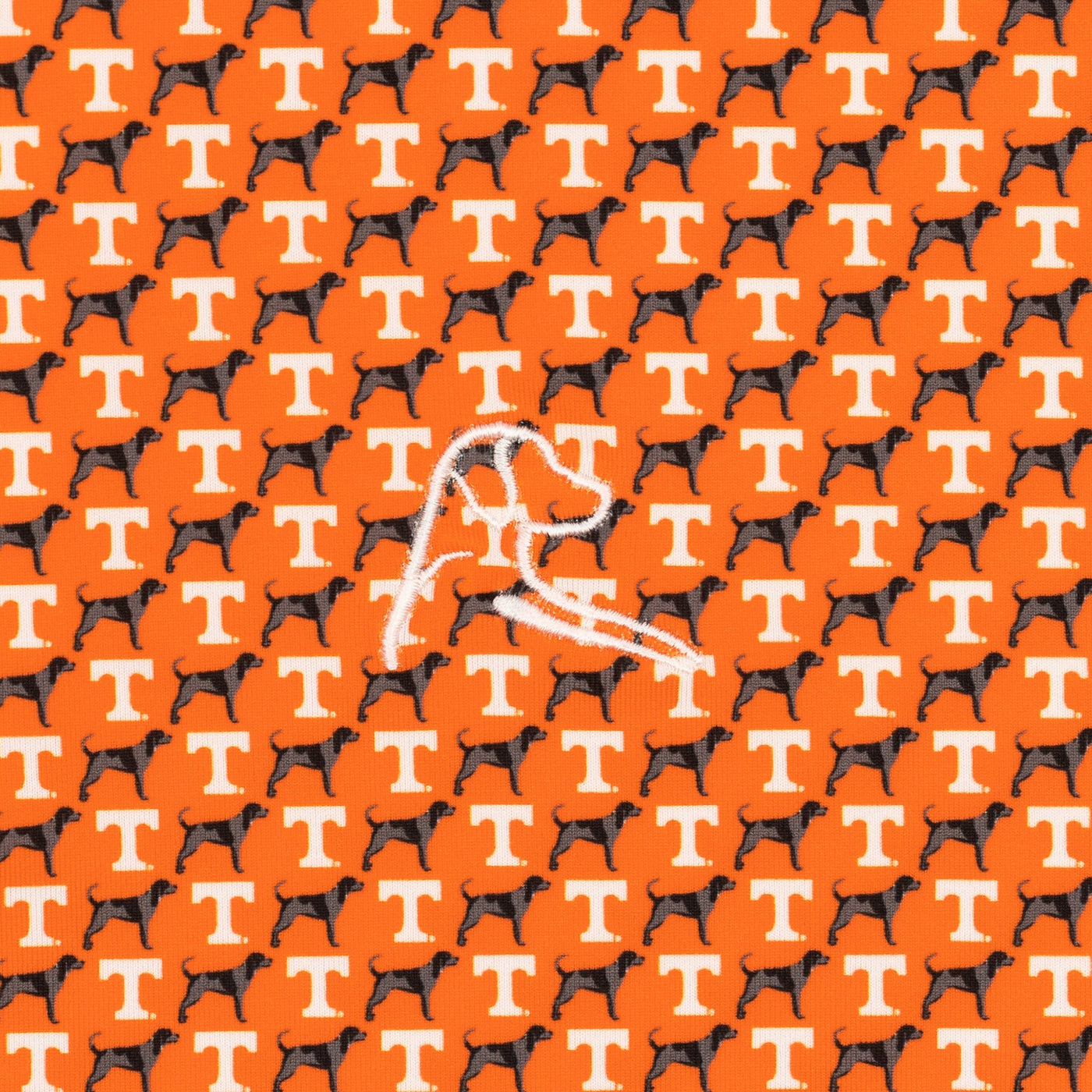 The Tennessee Smokey® | Collegiate Polo | The Tennessee Smokey® - Horizon Orange/White