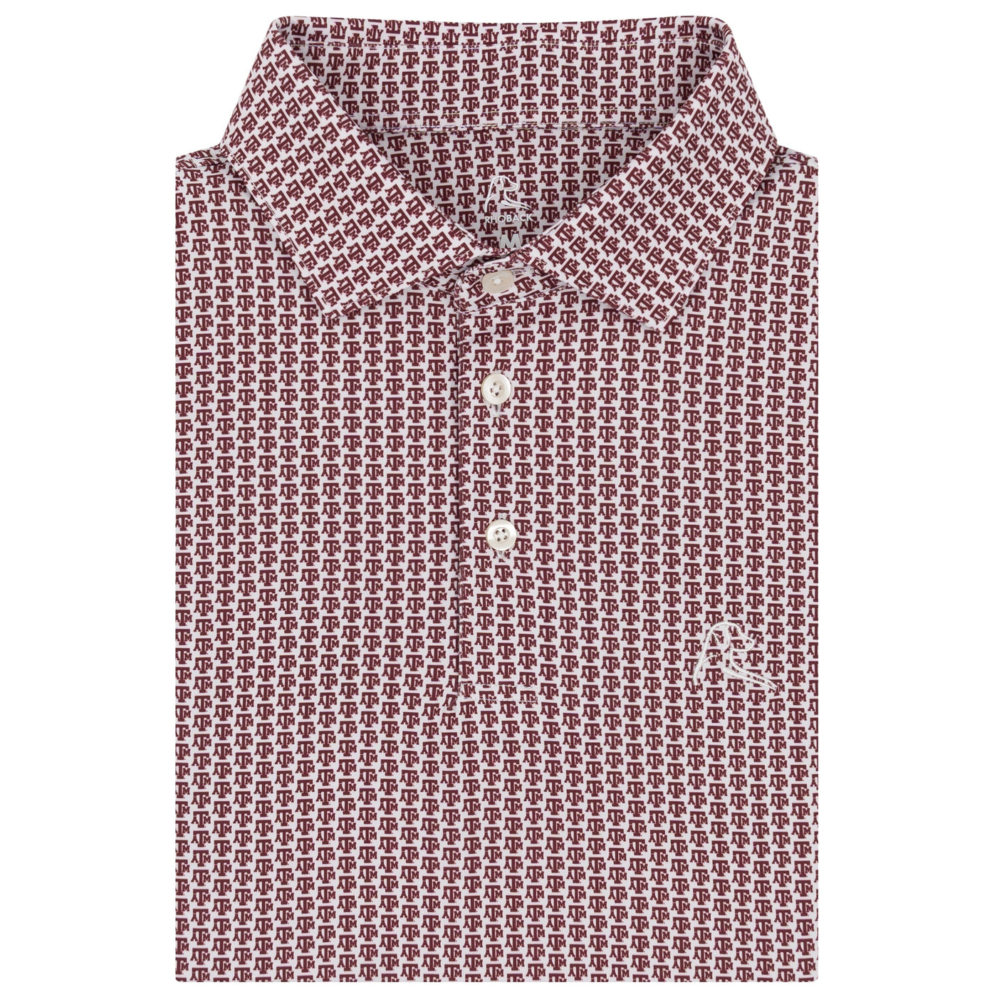 The Texas A&M Aggies™ | Collegiate Polo | The Texas A&M Aggies™ - White/Burgundy