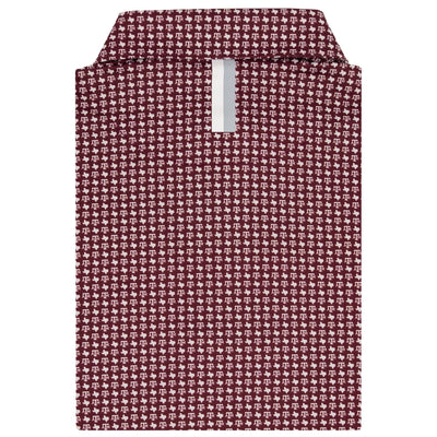 The Texas A&M Gig 'Em Aggies® | Collegiate Polo | The Texas A&M Gig 'Em Aggies® - Burgundy/White