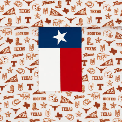 The Texas Gameday | Collegiate Polo | The Texas Gameday - White/Rust Orange