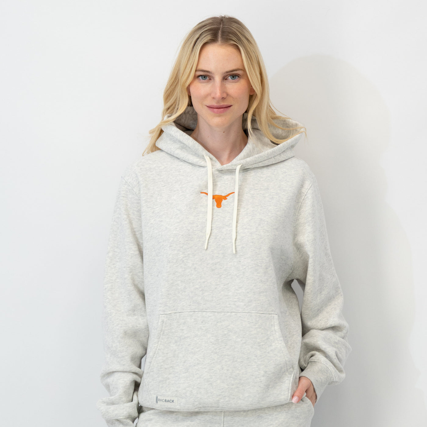Ready Collegiate Hoodie - Texas | Heather - Ivory - Texas - 1 (Women)