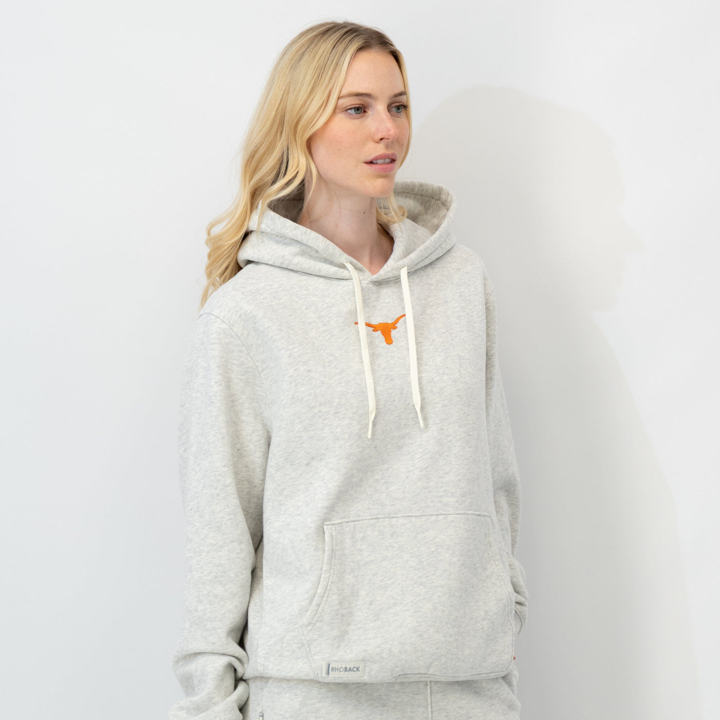 Ready Collegiate Hoodie - Texas | Heather - Ivory - Texas - 1 (Women)