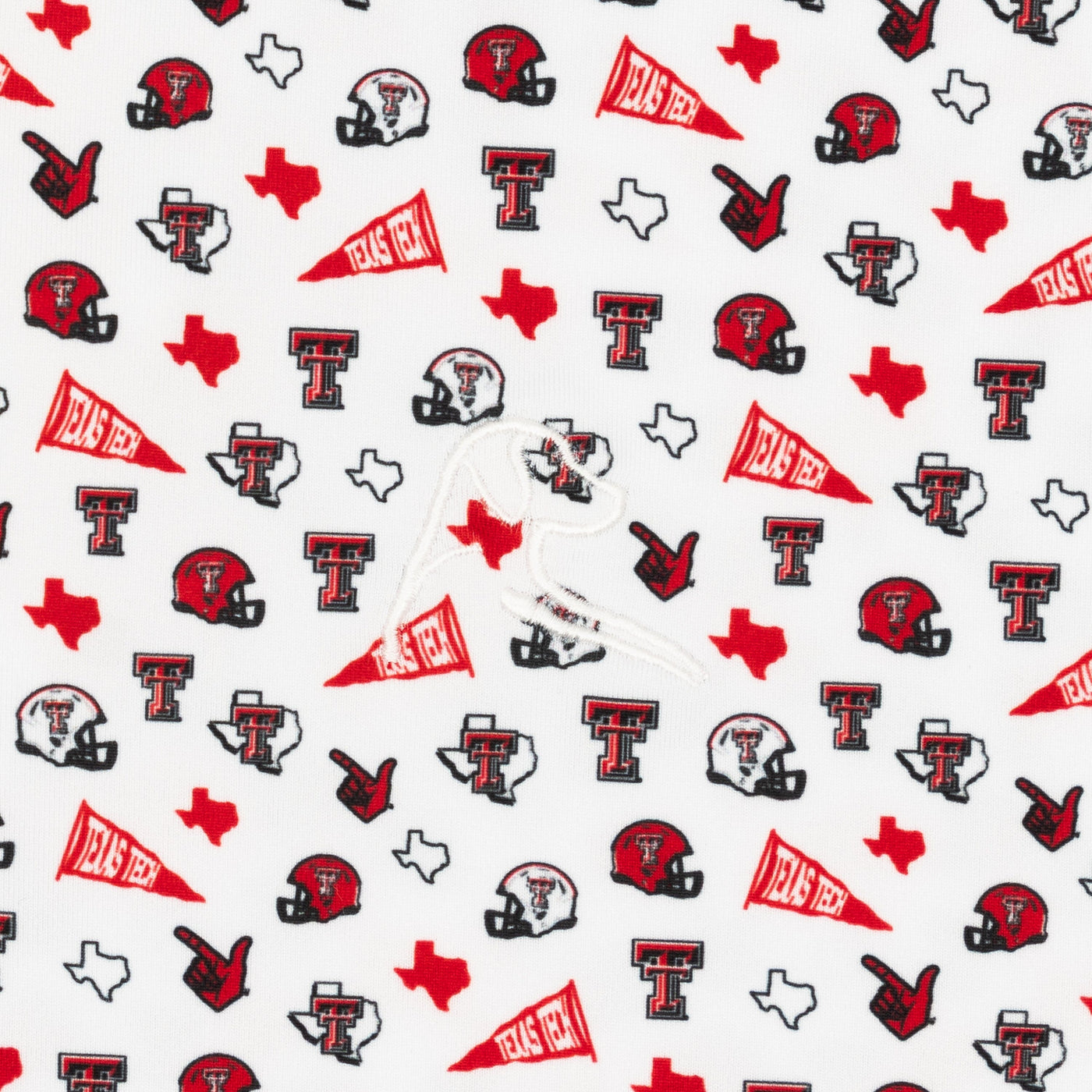 The Texas Tech Gameday | Collegiate Polo | The Texas Tech Gameday - White/Cherry Red