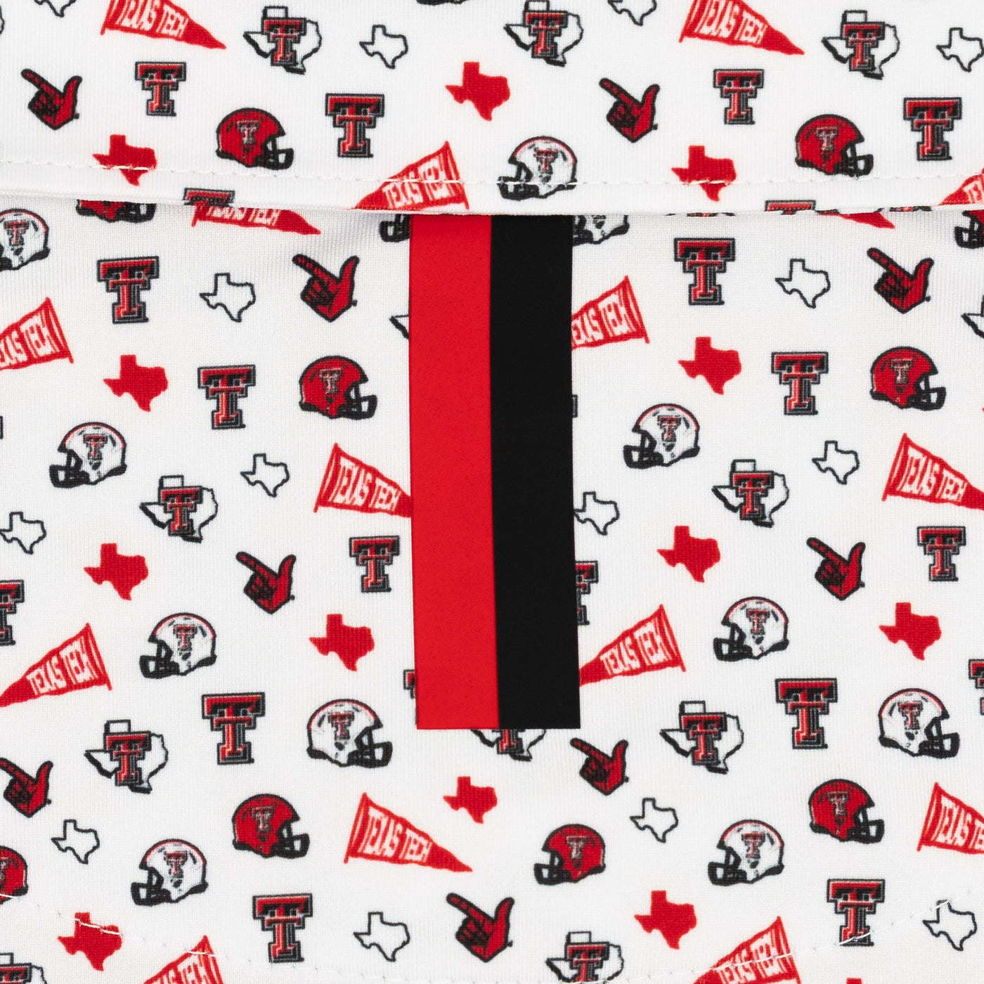 The Texas Tech Gameday | Collegiate Polo | The Texas Tech Gameday - White/Cherry Red