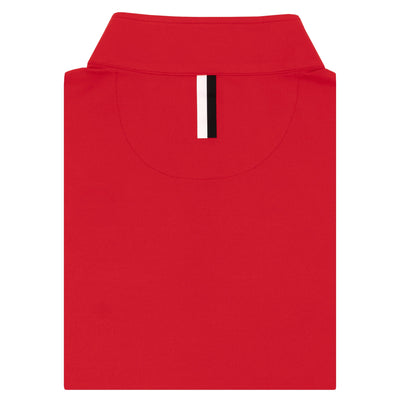 Solid Collegiate Q-Zip - Texas Tech | Solid - Cherry Red - Texas Tech - 1