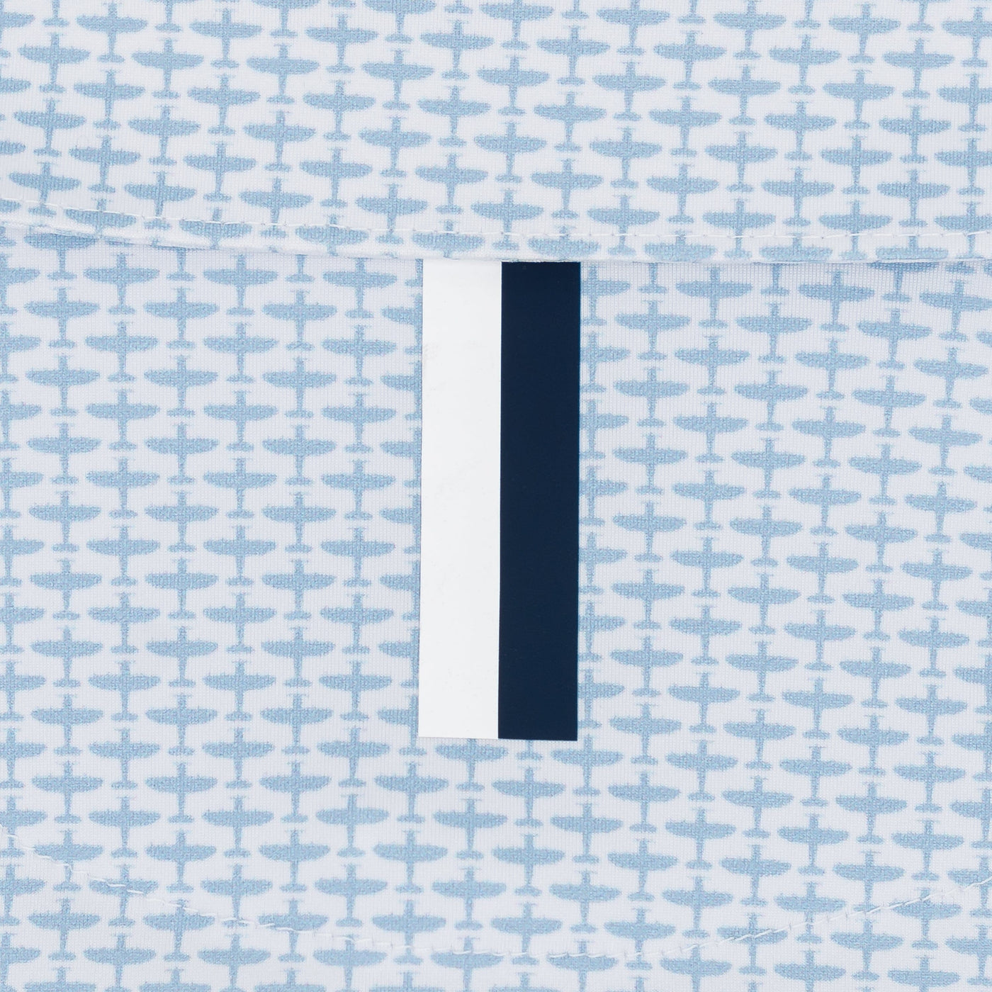 The Thunderbolt | Performance Polo | The Thunderbolt - White/Zenith Blue