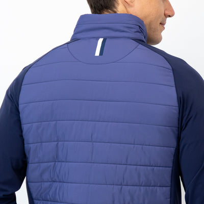 Fulton Hybrid Jacket | The Triple Block - Flag Blue/Dusk Blue/Fleet Navy