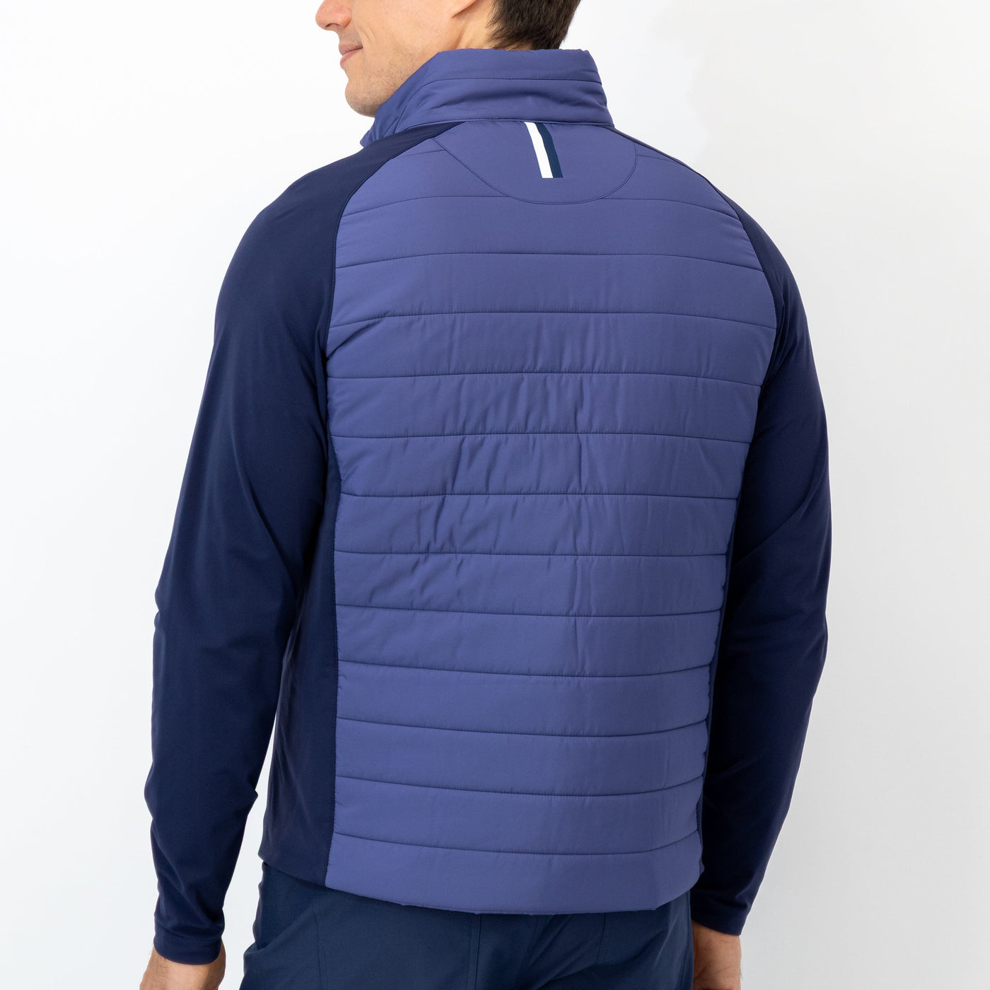 Fulton Hybrid Jacket | The Triple Block - Flag Blue/Dusk Blue/Fleet Navy