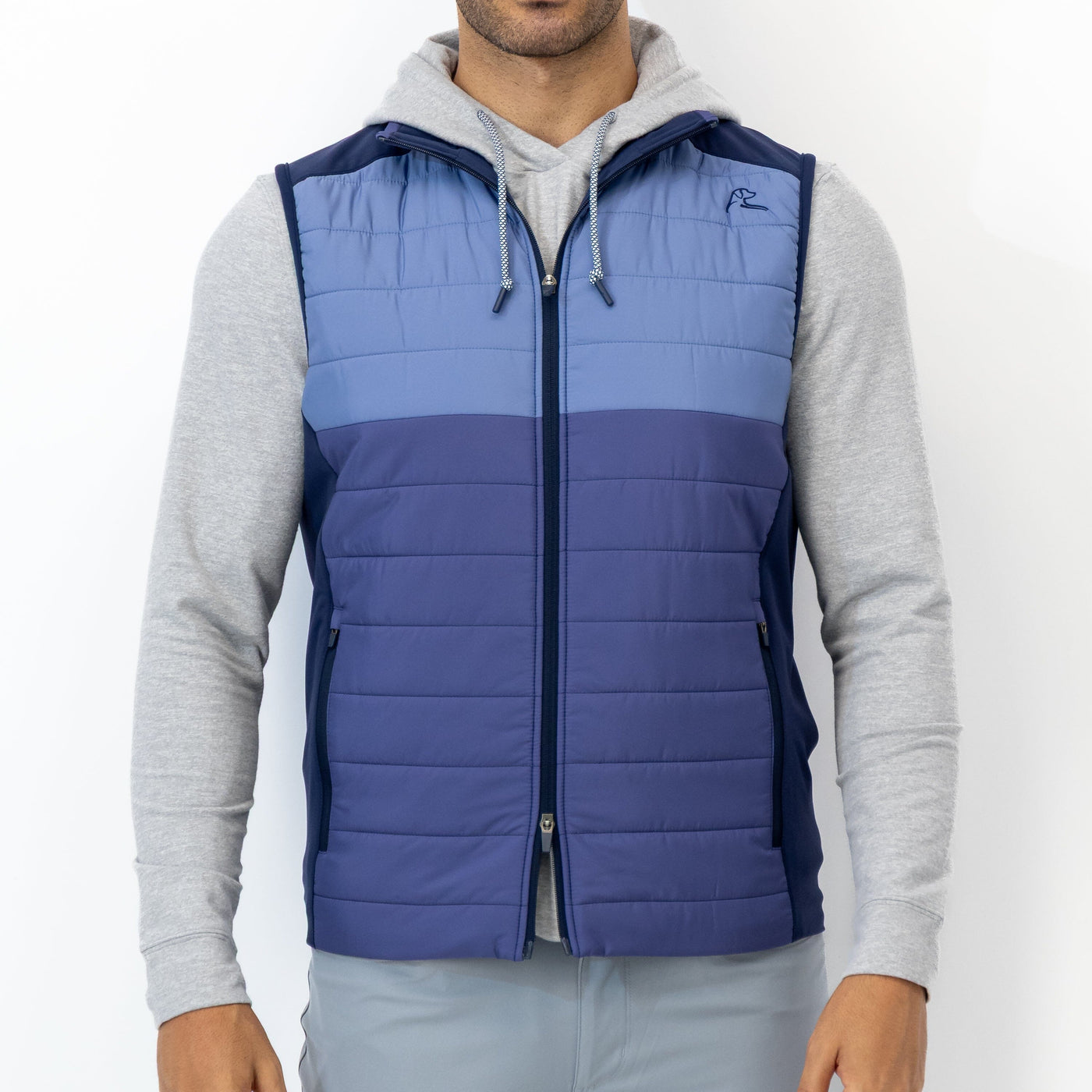 Fulton Performance Vest | The Triple Block - Flag Blue/Dusk Blue/Fleet Navy