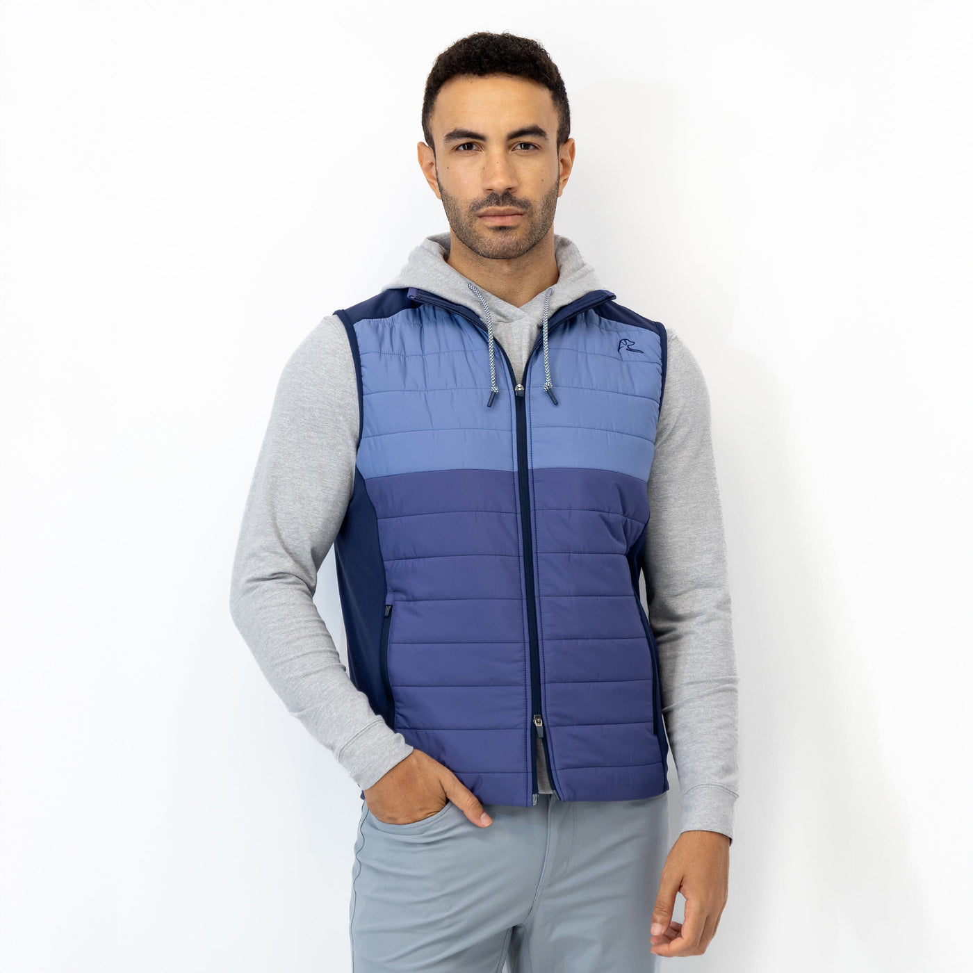Fulton Performance Vest | The Triple Block - Flag Blue/Dusk Blue/Fleet Navy