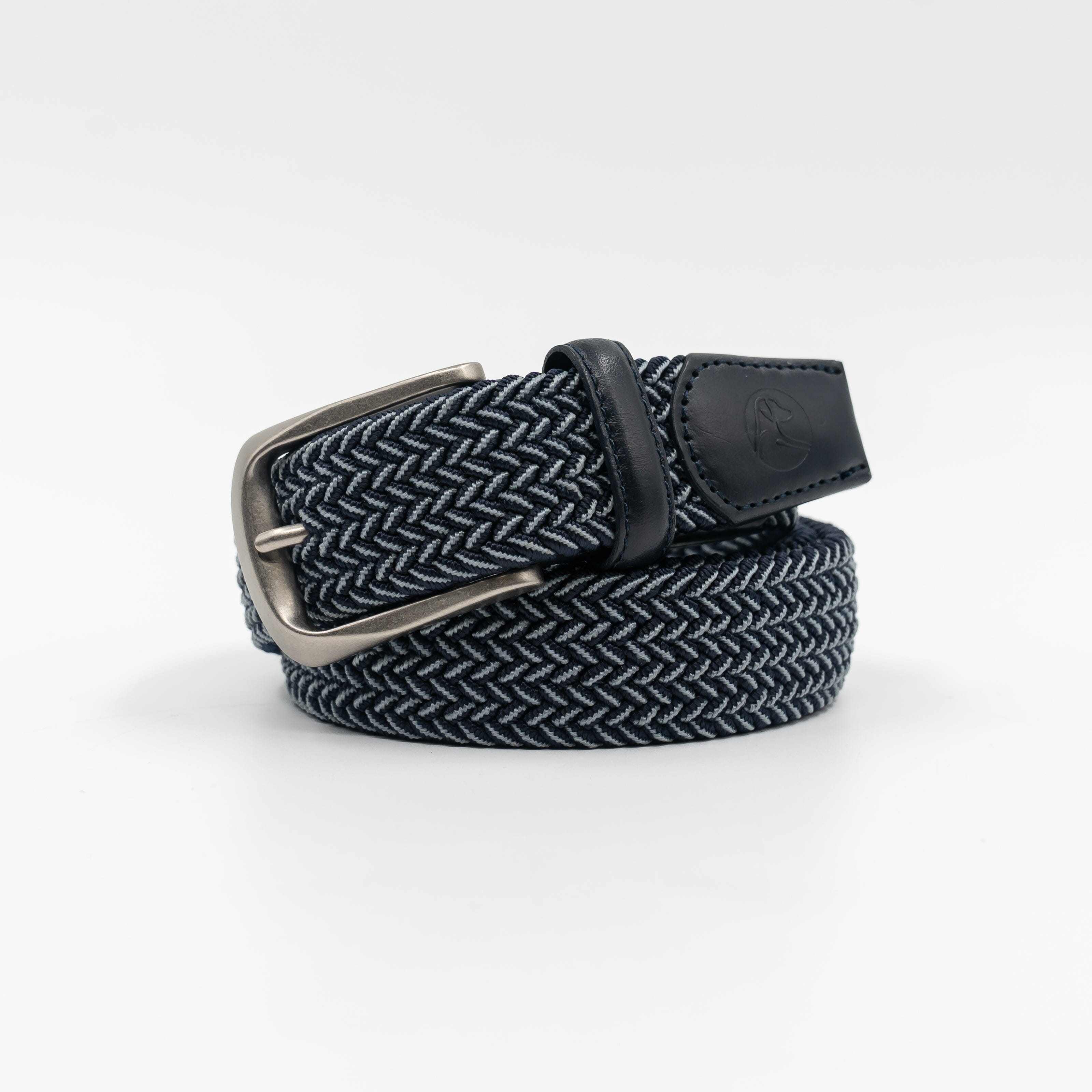 Flex Stretch Belt - Fleet Navy/Thunder Grey | Rhoback – RHOBACK