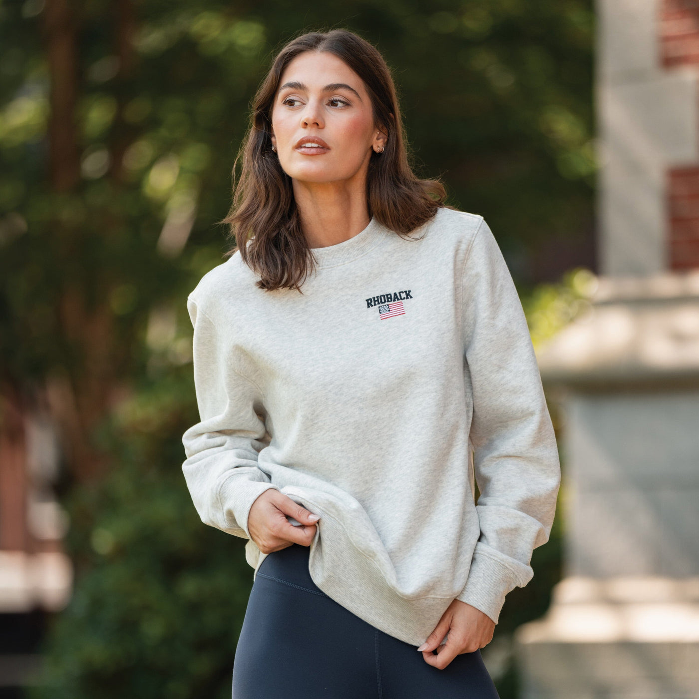 Ready Crewneck - USA | Heather - Ivory - USA (Women)