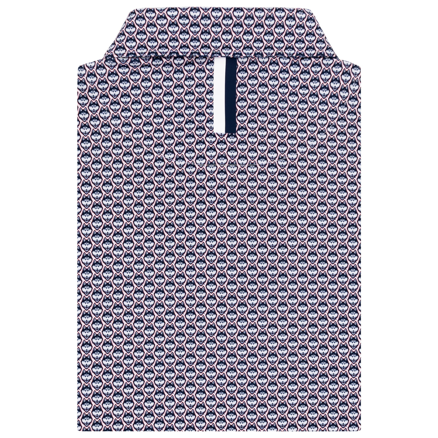 The UConn Huskies™ | Collegiate Polo | The UConn Huskies™ - White/Indigo Blue
