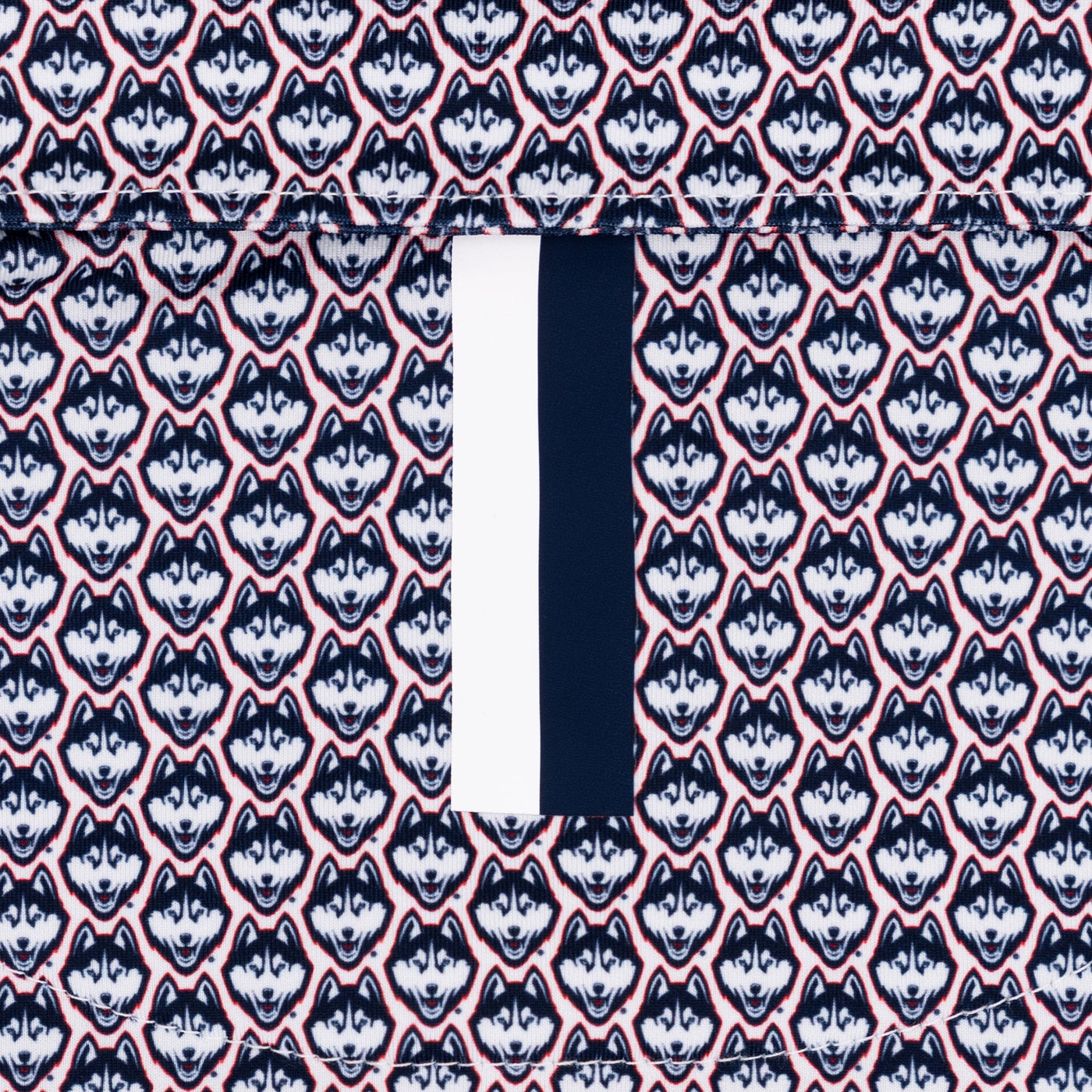 The UConn Huskies™ | Collegiate Polo | The UConn Huskies™ - White/Indigo Blue