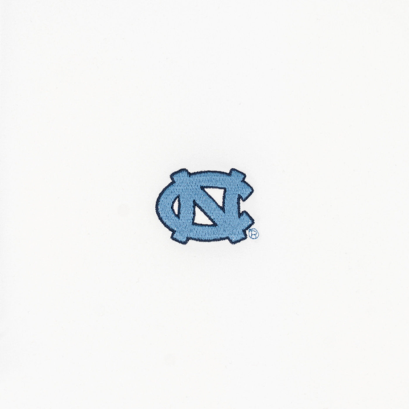 Solid Collegiate Q-Zip - UNC | Solid - White - UNC - 1