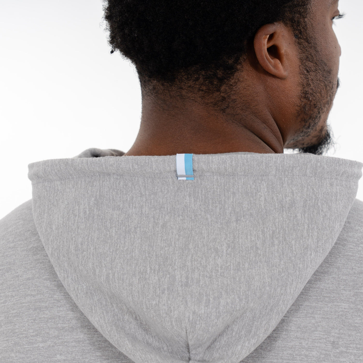 Hesi Collegiate Hoodie - UNC | Heather - Stainless Steel/White - UNC - 1