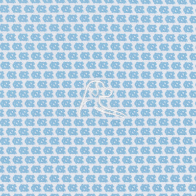 The UNC Tar Heel™ | Collegiate Polo | The UNC Tar Heel™ - White/Powder Blue