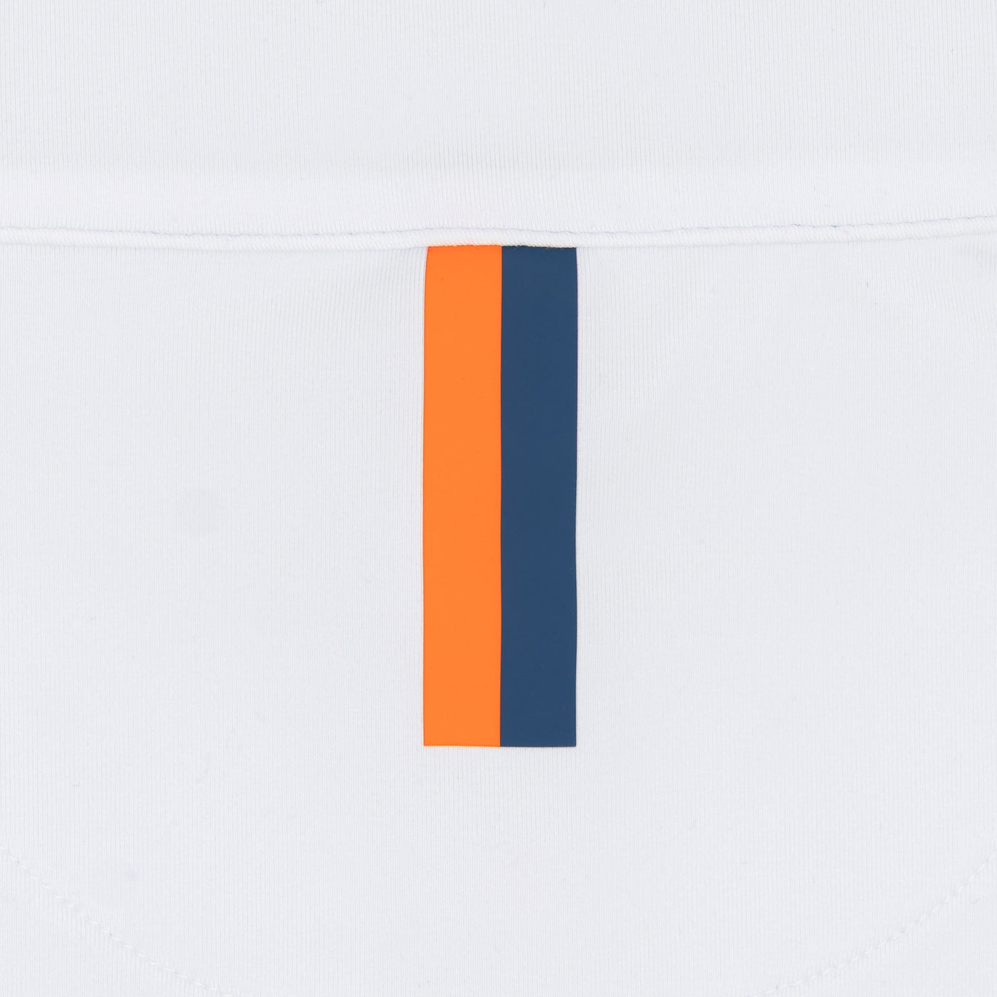 UVA Argyle Stripe Collegiate Q-Zip | The UVA Argyle Stripe - White/Admiral Navy