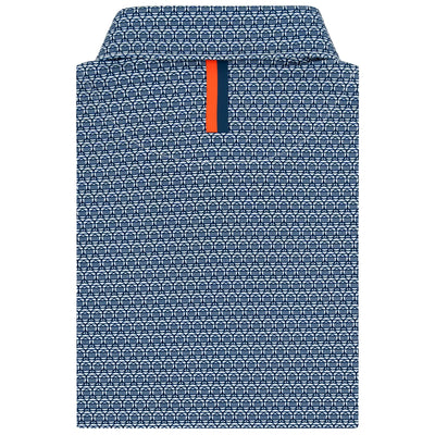 The UVA Rotunda | Collegiate Polo | The UVA Rotunda - White/Admiral Navy