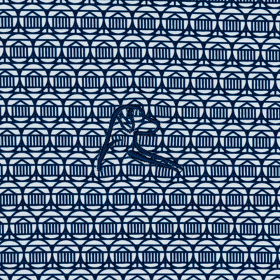 The UVA Rotunda | Collegiate Polo | The UVA Rotunda - White/Admiral Navy