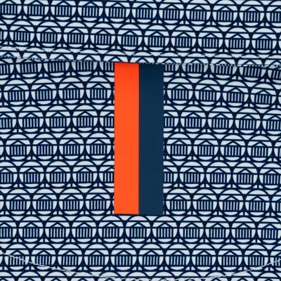 The UVA Rotunda | Collegiate Polo | The UVA Rotunda - White/Admiral Navy