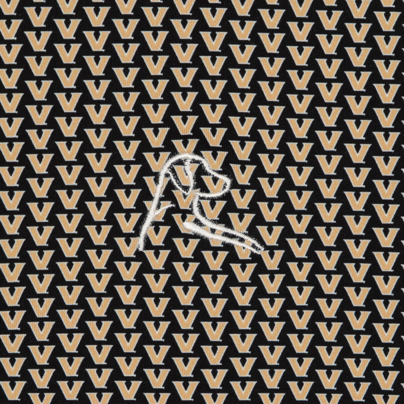 The Vanderbilt Commodores® | Collegiate Polo | The Vanderbilt Commodores® - Black/Sierra Gold