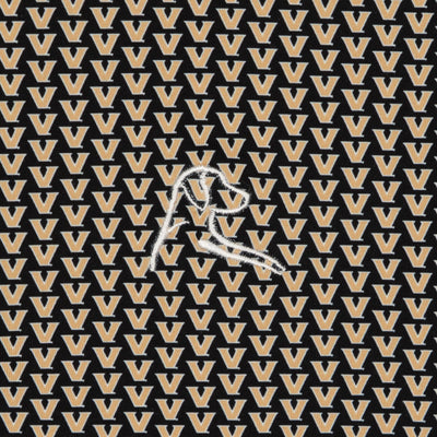 The Vanderbilt Commodores® | Collegiate Polo | The Vanderbilt Commodores® - Black/Sierra Gold