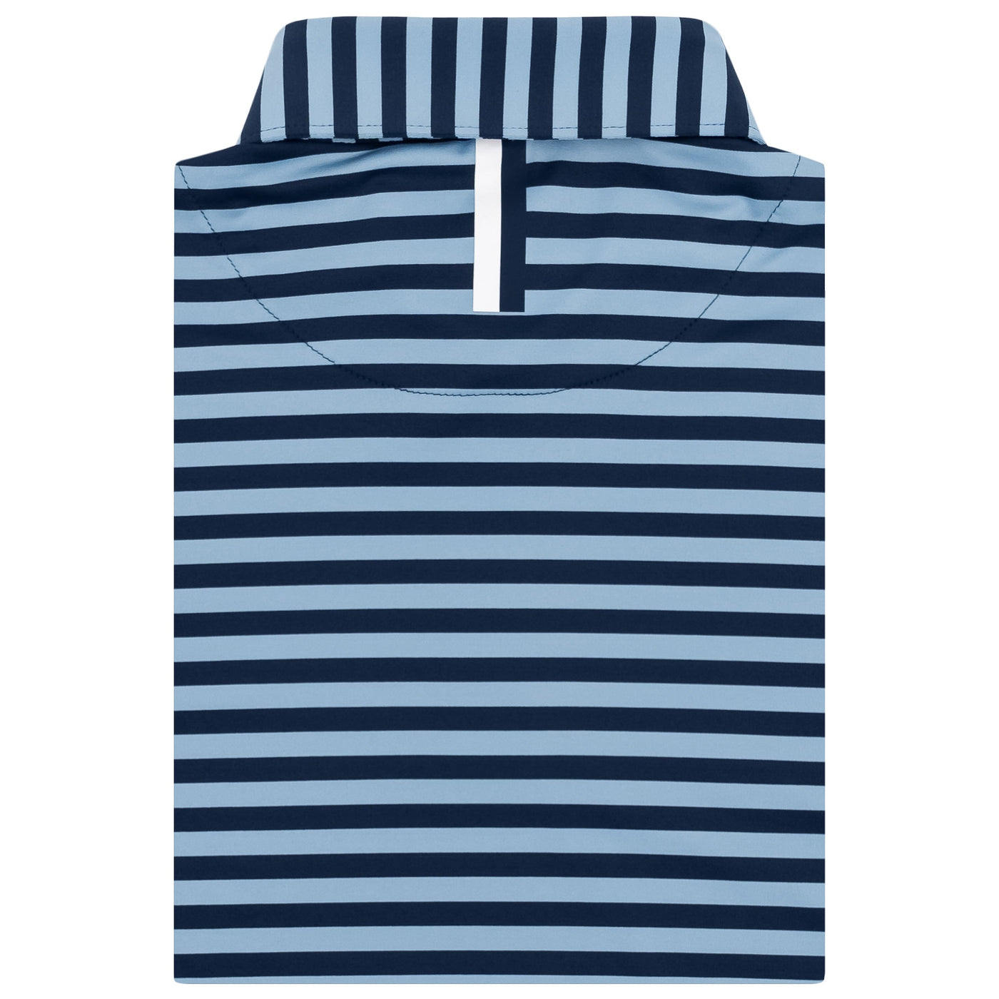The Vintage Stripe | Performance Polo | The Vintage Stripe - Ice Pick Blue/Fleet Navy