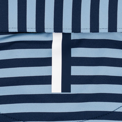 The Vintage Stripe | Performance Polo | The Vintage Stripe - Ice Pick Blue/Fleet Navy